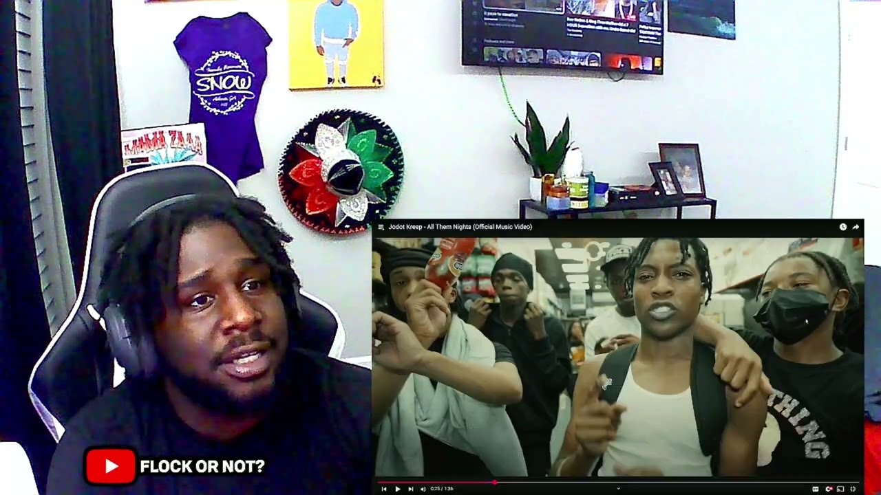 Flock or Not? 🔥🗑️: Jodot Kreep - All Them Nights (Official Music Video)
