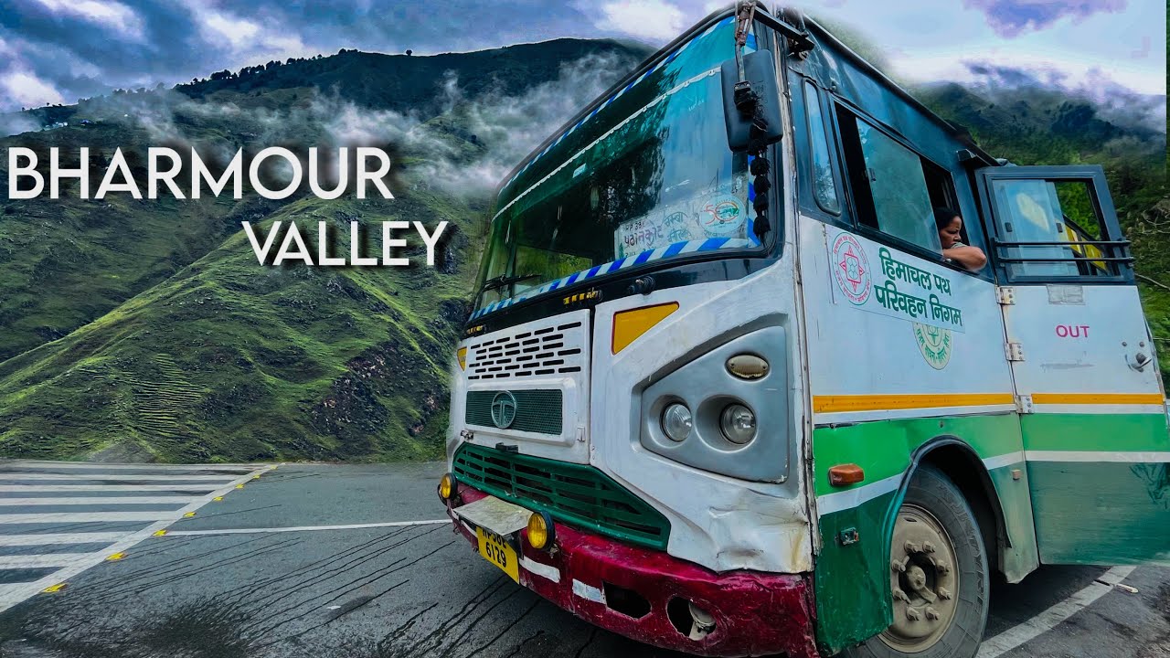 Pathankot To Bharmour Valley Bus Journey - HRTC