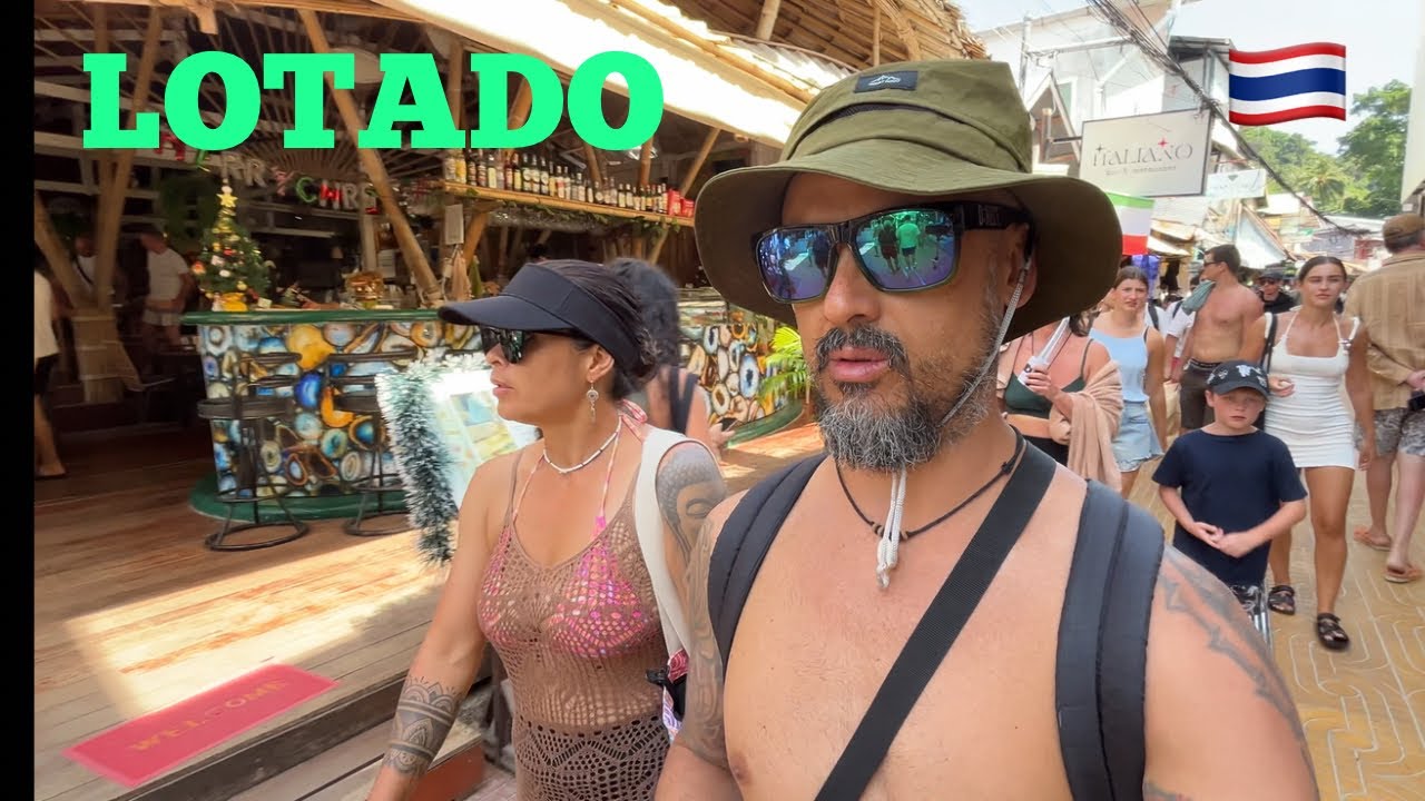 A ilha 🏝️ mais famosa da Tailândia!