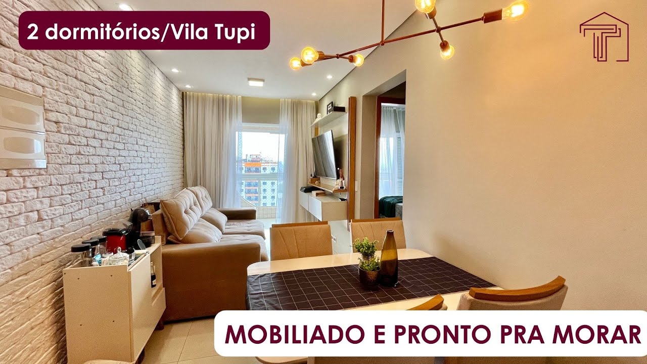MOBILIADO E PLANEJADO! 2 Dorms Andar Alto c/ Gourmet | PG
