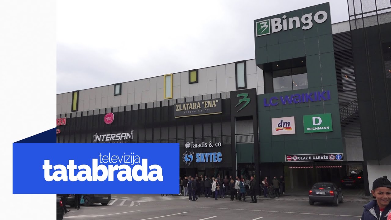 Živinice: Otvoreni TC Bingo obezbijedio 350 radnih mjesta - tatabrada.tv
