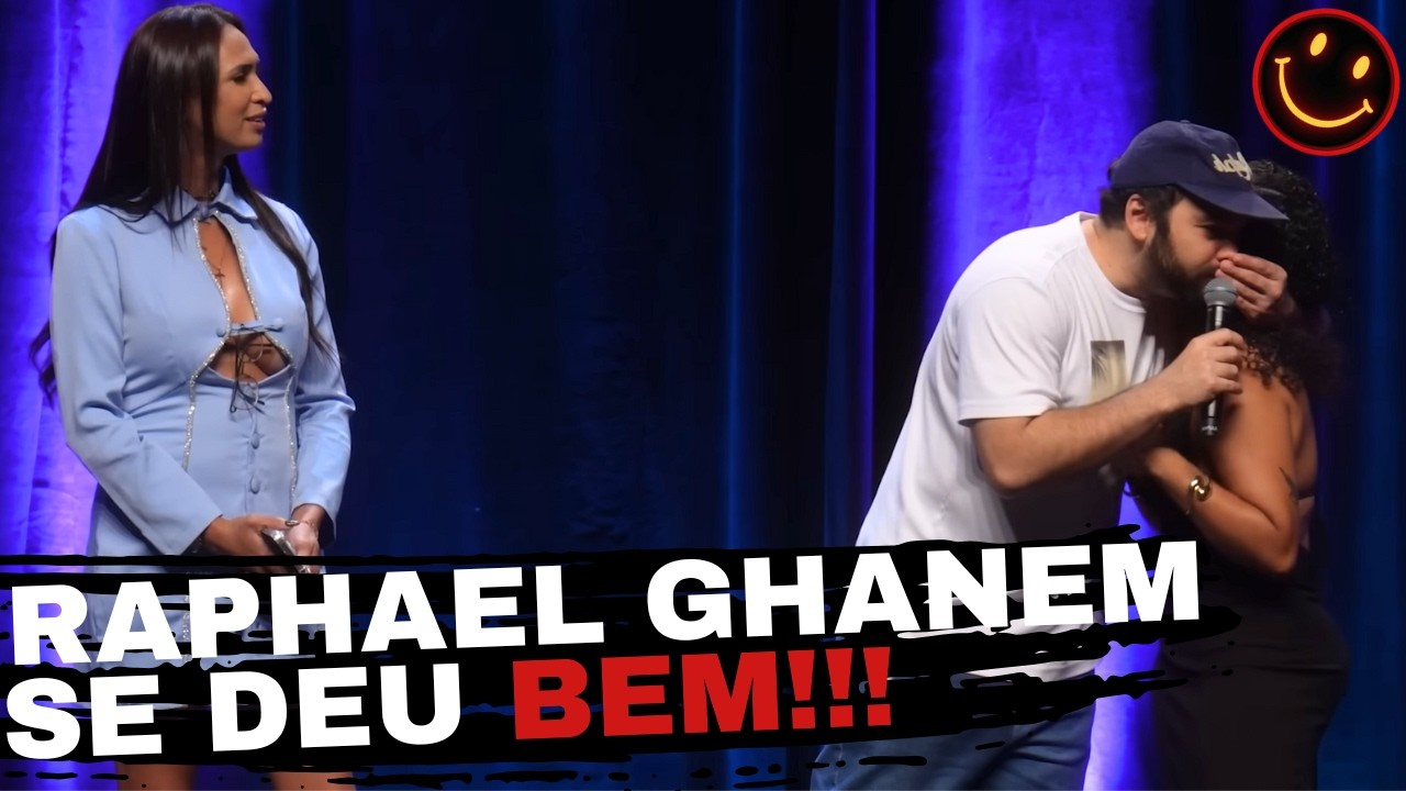 RAPHAEL GHANEM SE DEU BEM EM RECIFE - STAND UP COMEDY - MELHORES CORTES