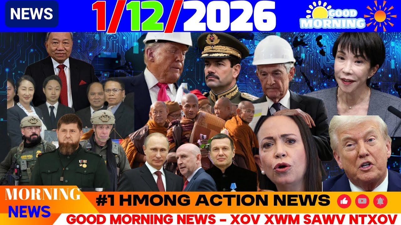 1/12/2026 (AM)🎯RUSSIA HAWV NTIAJ TEB, RAMZAN, TRUMP TSWJ NTIAJ TEB, MEKAS VENEZUELA LI CAS, ICE-USA