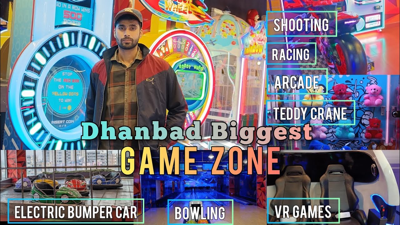 Biggest Game Zone🤯 Prabhatam Mall | Dhanbad | Amoeba