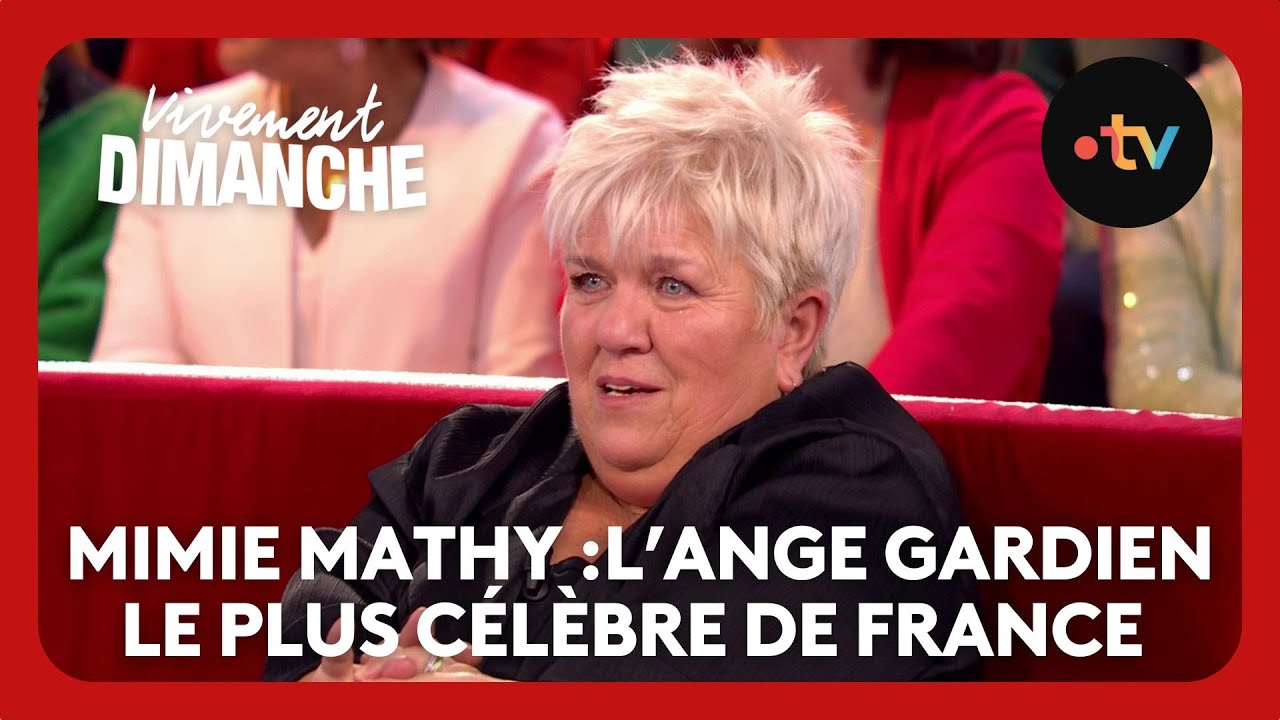 Mimie Mathy pleure devant le dessin de ses parents disparus - Vivement Dimanche 9 février 2025