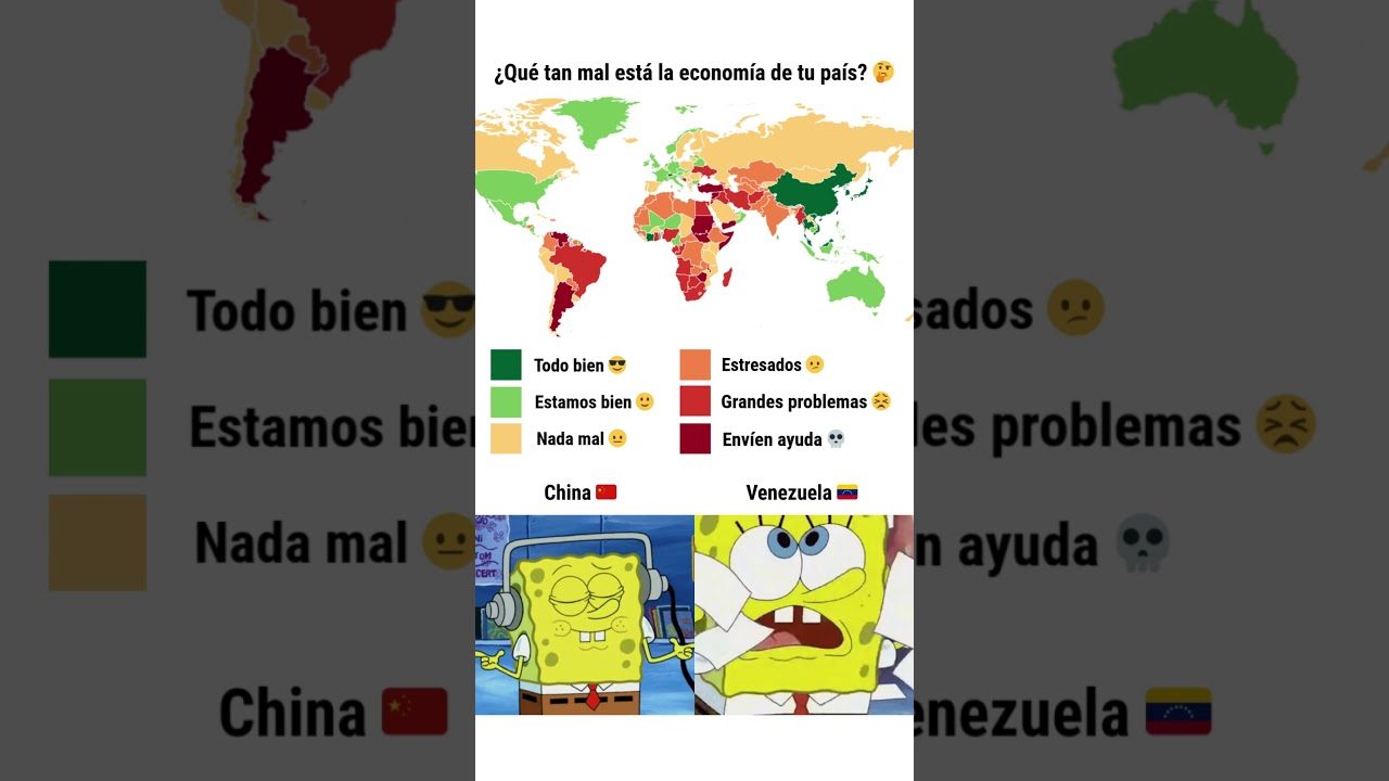 &Iacute;ndice de Miseria (Inflaci&oacute;n + Desempleo) por pa&iacute;s 2026 📈 #Inflaci&oacute;n #Desempleo #Econom&iacute;a