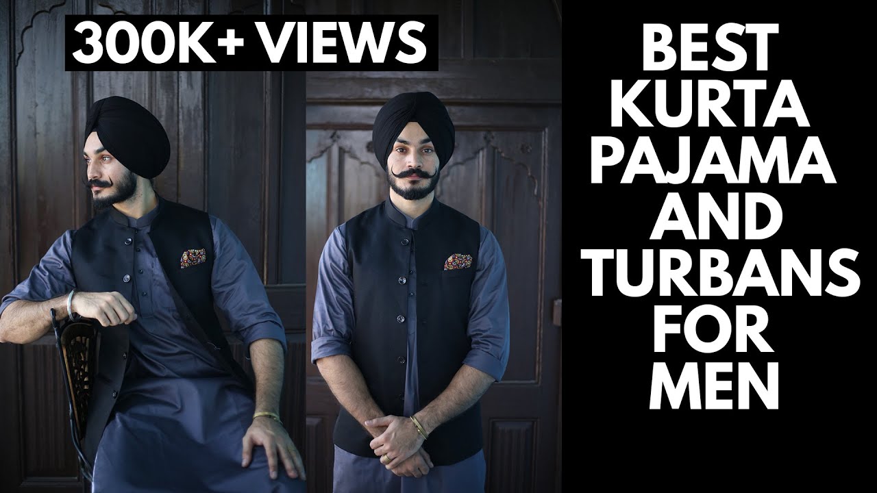 Best Kurta Pajama Design & Turban Combinations