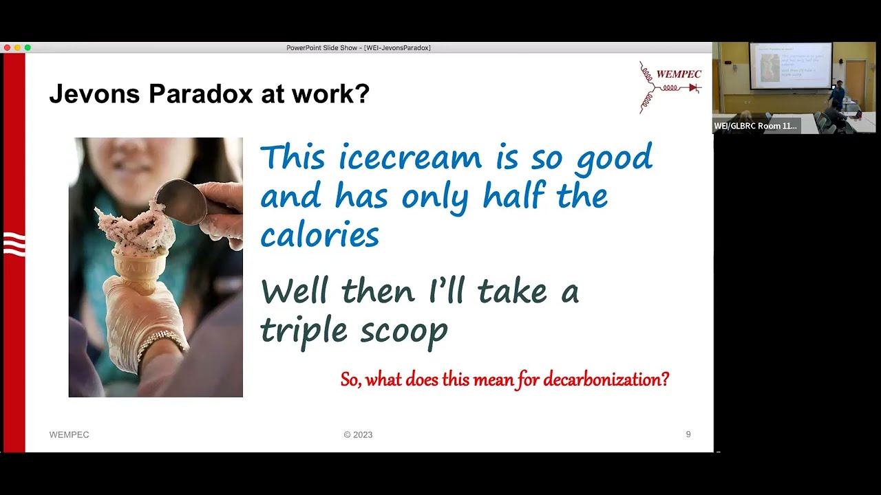 Jevons' Paradox and the clean energy transition