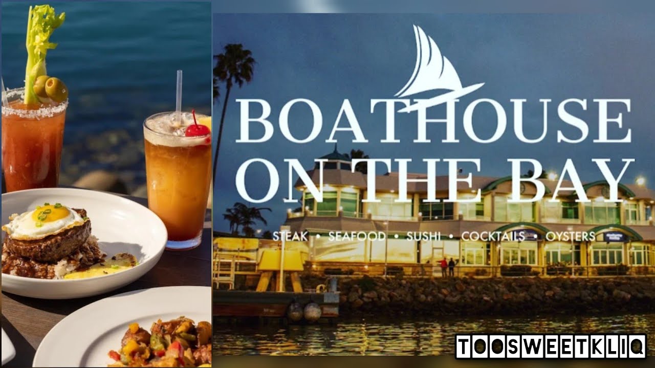 Best Happy Hour in Long Beach | Boathouse On The Bay | Too Sweet Kliq Adventures