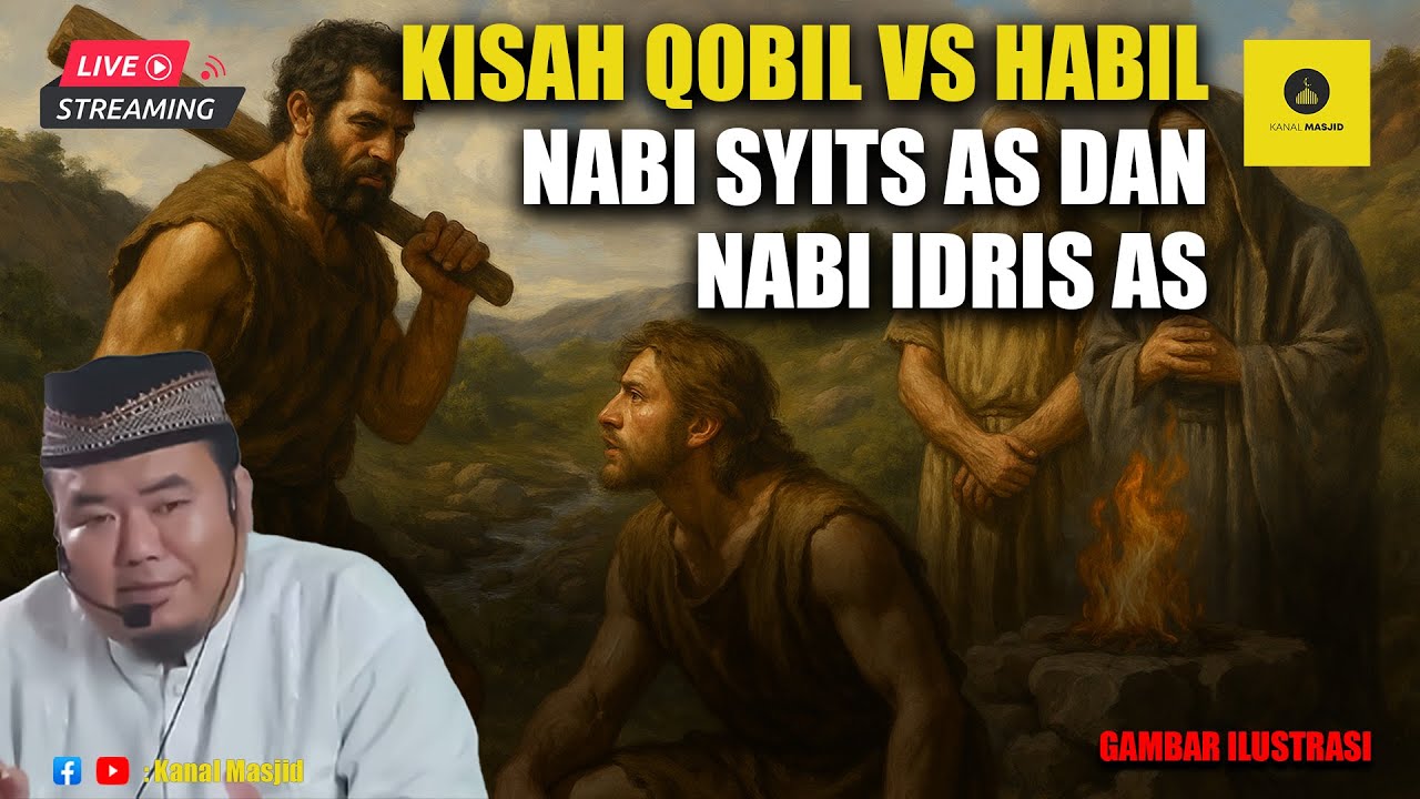 [LIVE] Kisah Qobil VS Habil, Nabi Syits AS, dan Nabi Idris AS - Ustadz Abu Humairoh