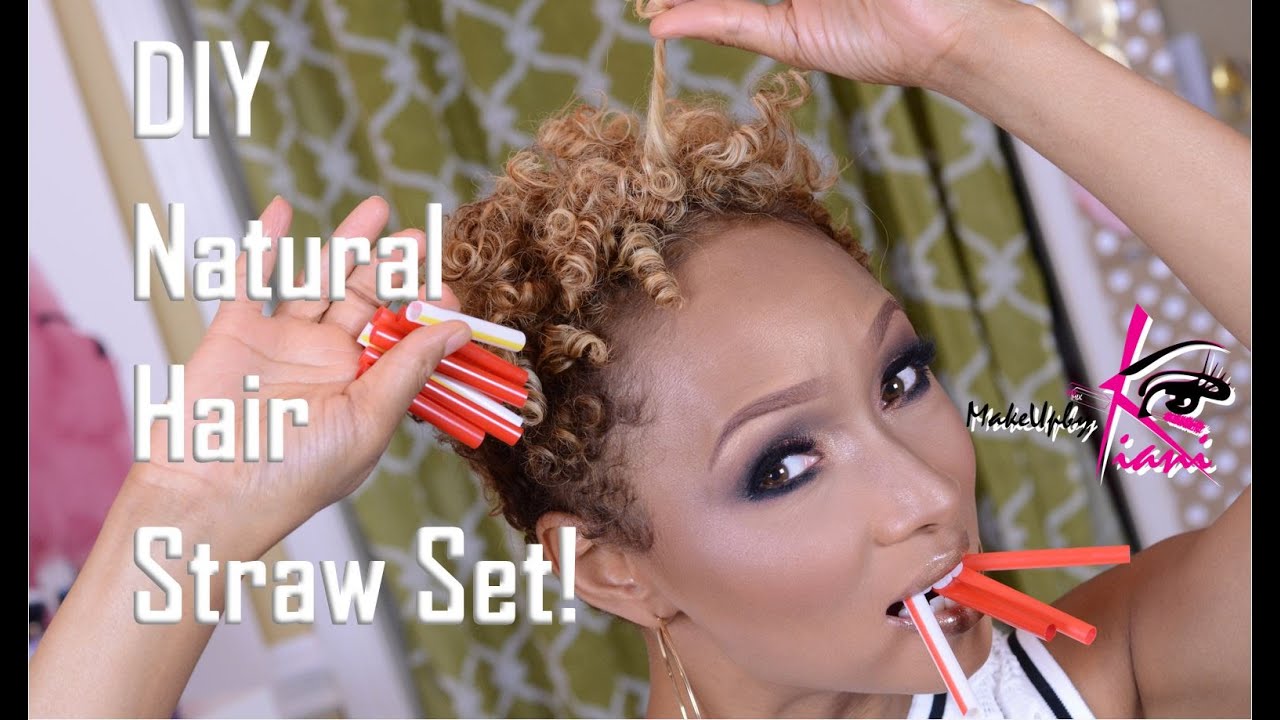 DIY Natural Hair Straw Set!
