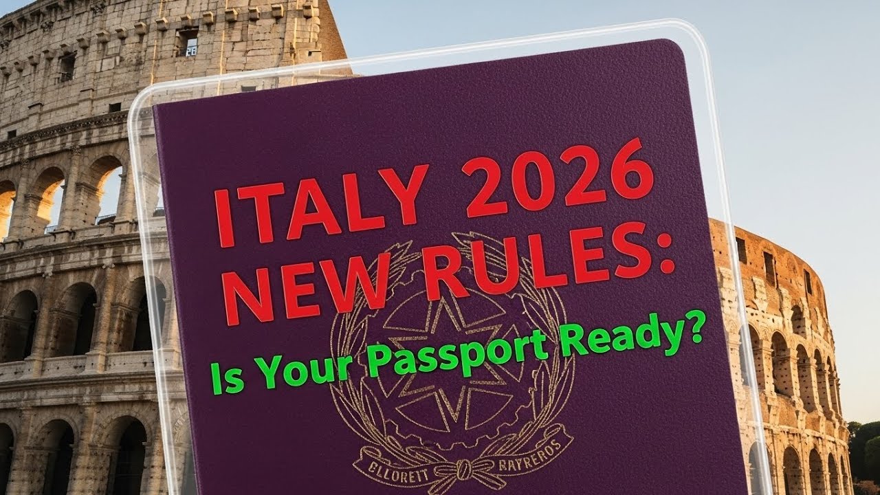 New Italy Passport Rules 2026: What Travelers MUST Know (Schengen & ETIAS Explained) #passportguide