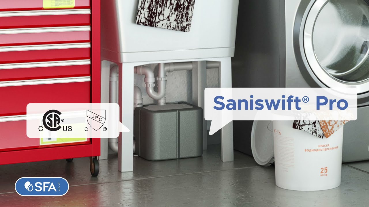 SFA - Saniswift Pro - Мощный дренажный насос