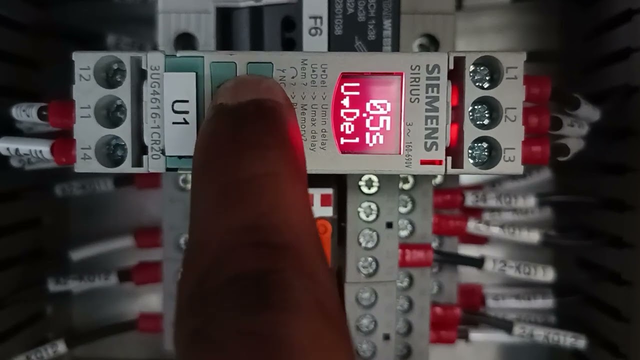 3UG4616-1CR20 MFR MULTIFUNCTIONAL RELAY BASIC SETTINGS