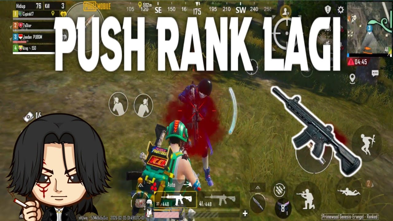 PUSH RANK! DI DUA MAP EVENT YANG BERBEDA!!! GAMPANG YG MANA??
