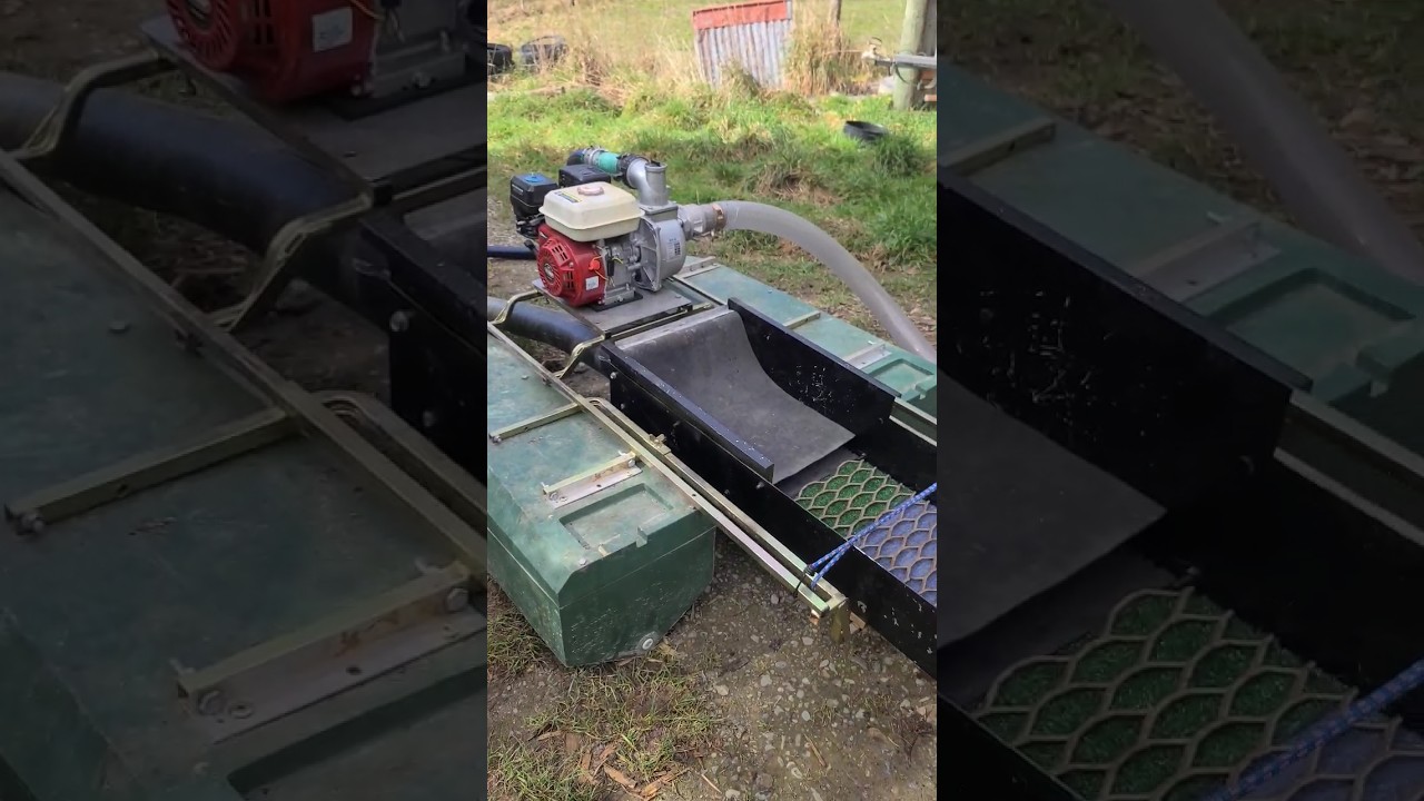 4inch GOLD dredge build ready for action! New Zealand gold rush #gold #goldnugget #goldprospecting