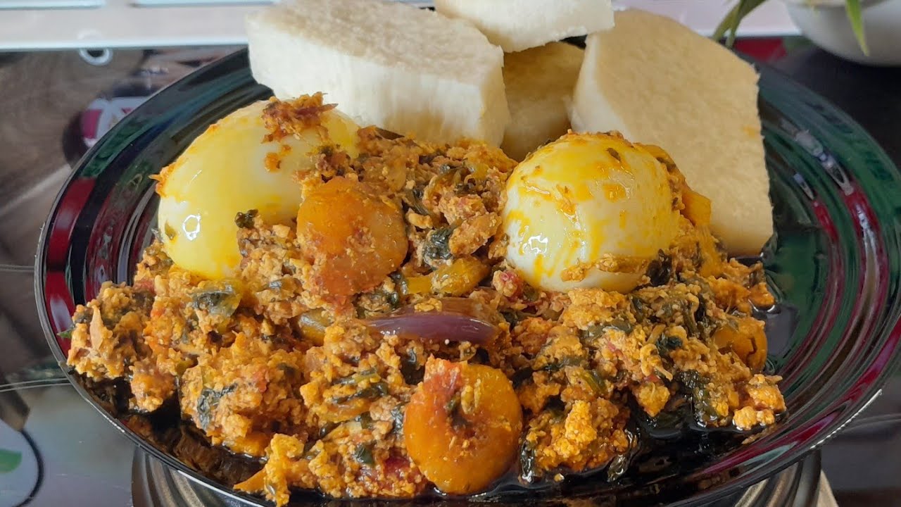 How To Make Ghanaian Egushi|Agusi|Akatewa Stew|Lumpy Egushi Stew