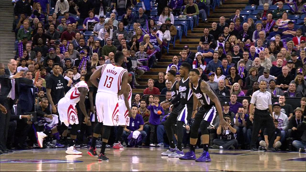 James Harden Erupts for 44 Points in OT Win vs. Kings