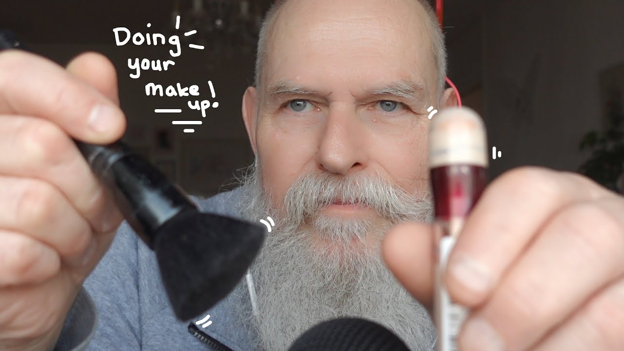 Dad Does ASMR pt. 28 [ doing your makeup ]