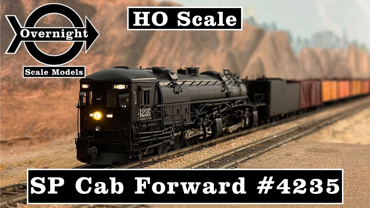 HO Scale Southern Pacific Cab Forward #4235