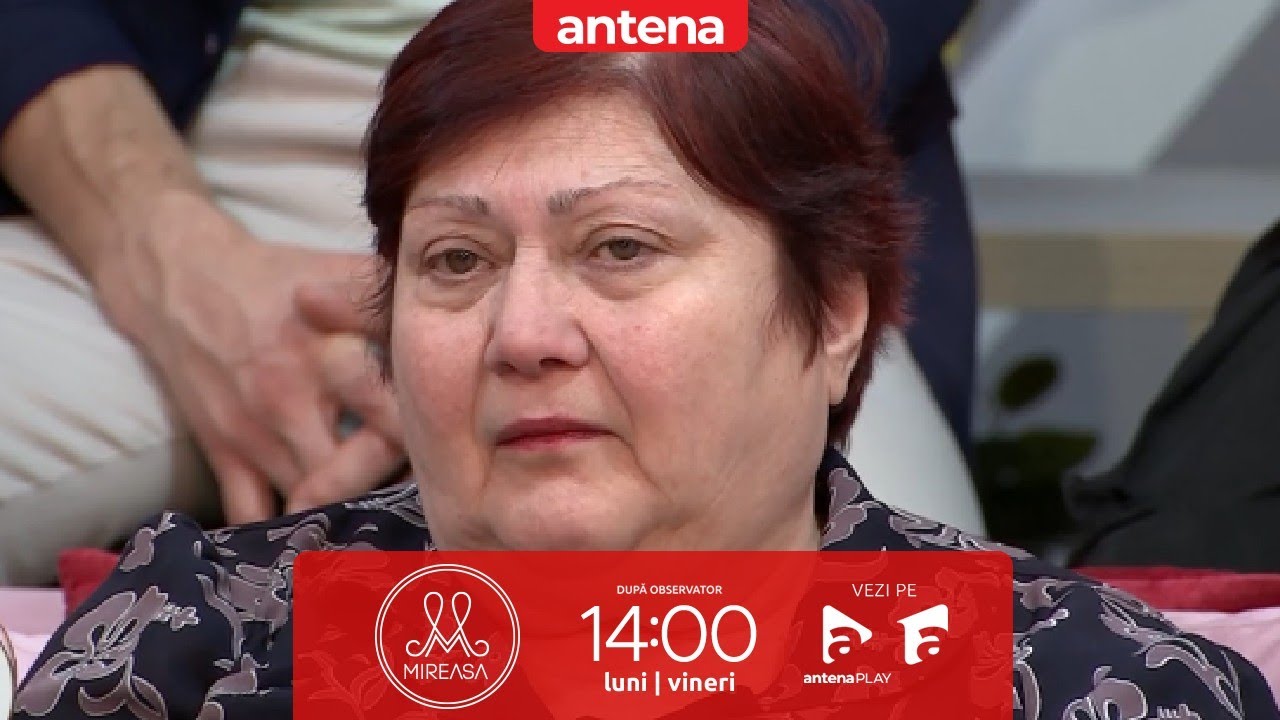 Lacrimile au pus stăpânire pe doamna Viorica din cauza lui Antonio