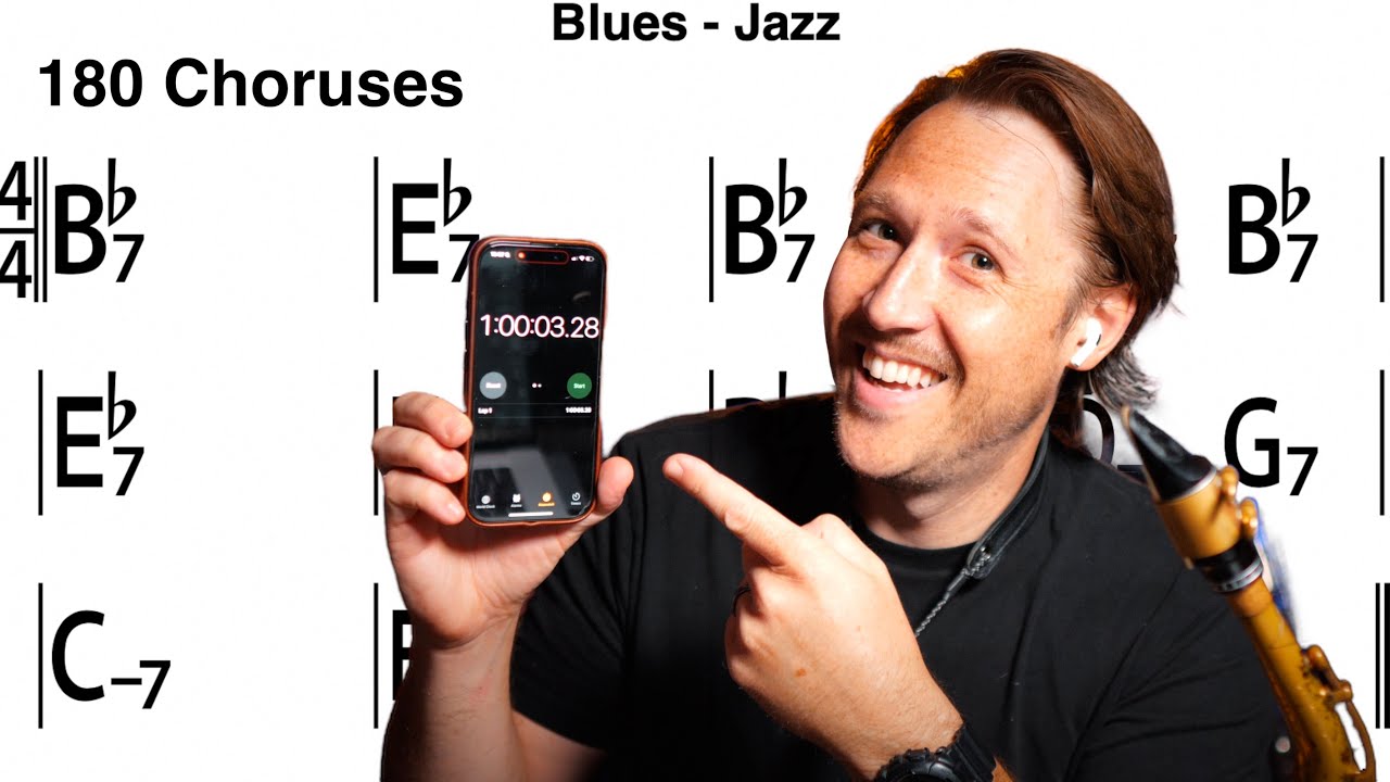 I Played a Blues for ONE HOUR (yes, really)