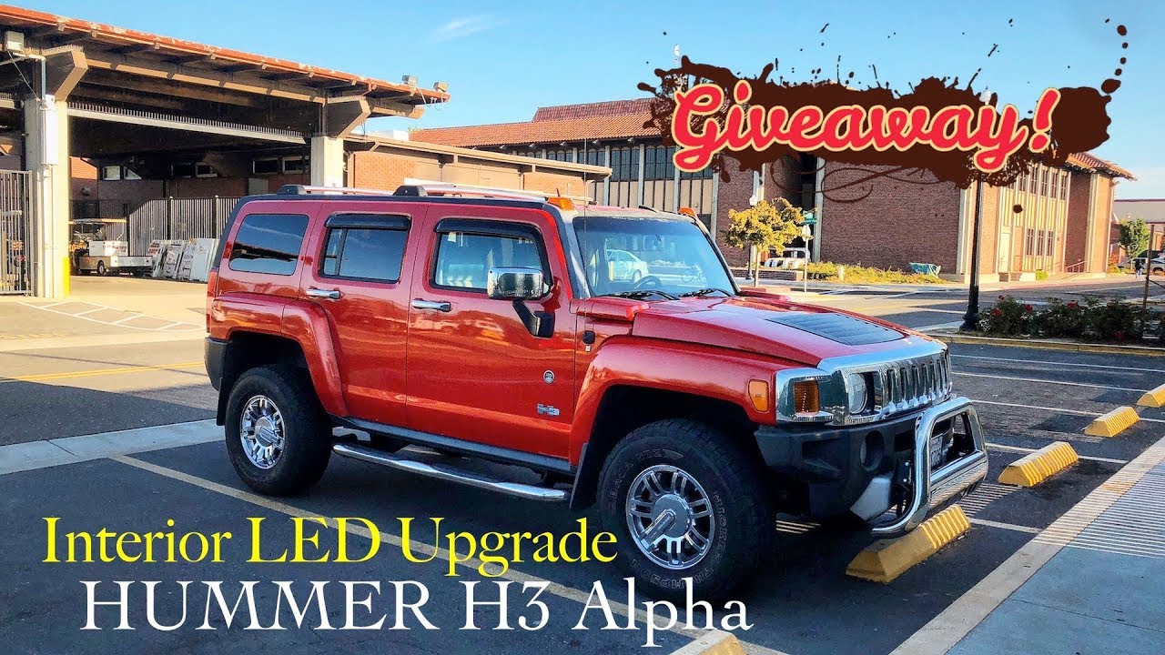 HUMMER H3 Interior LED Upgrade + GIVEAWAY | MrCarMAN