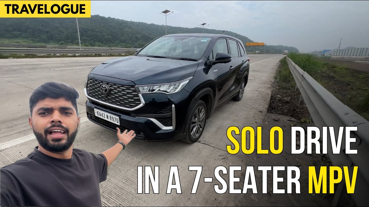 Took the Toyota Innova Hycross Hybrid for an adventurous day out | Solo Drive | Travelogue 
