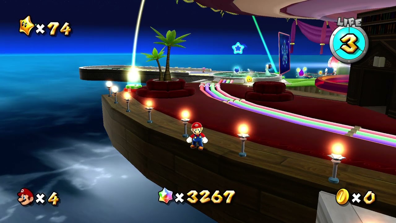 Shooting Rosalina With Star Bits