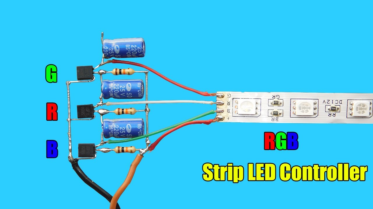 Схема контроллера светодиодной ленты RGB Nice Effect