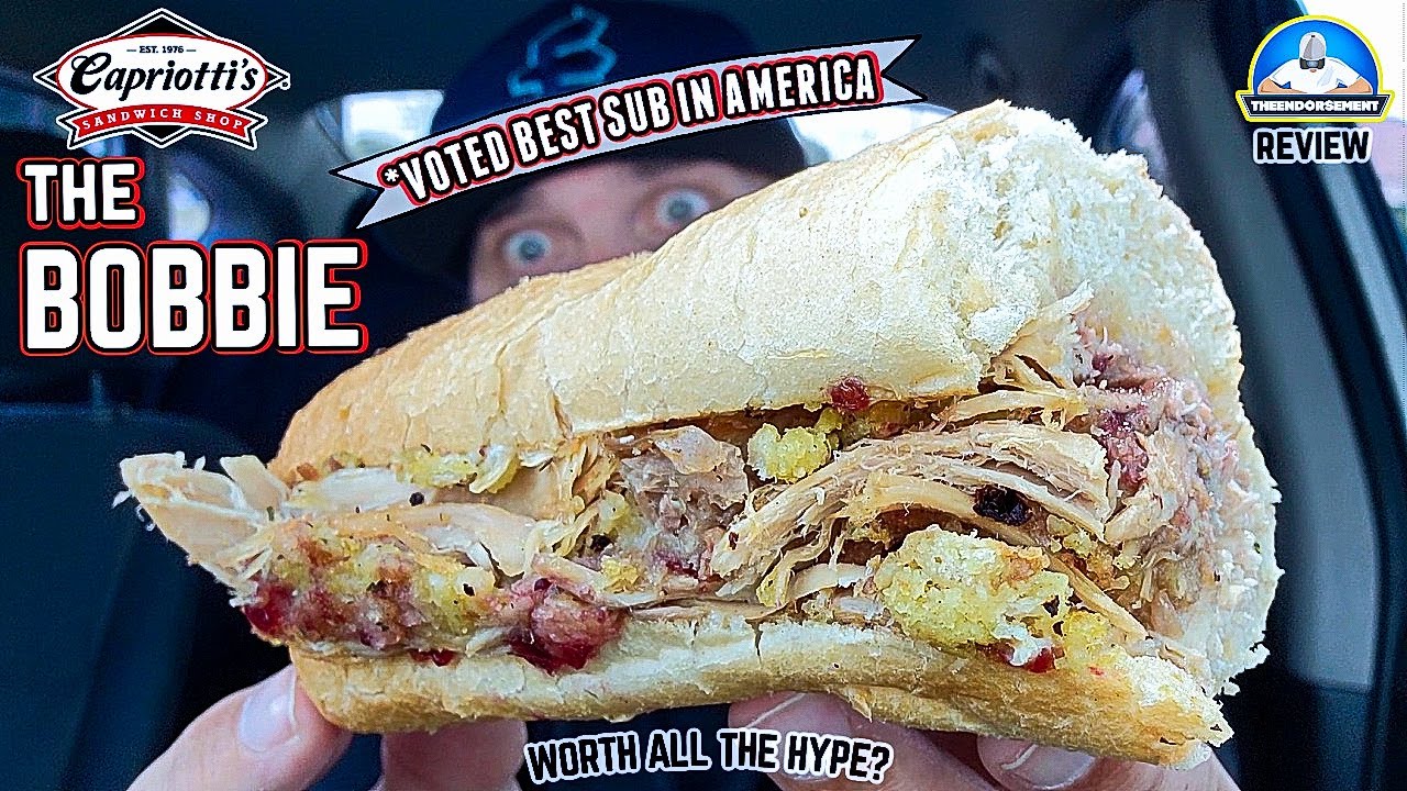 Capriotti's® The BOBBIE® Review! 🦃🥖 | Voted GREATEST Sandwich In America! | theendorsement