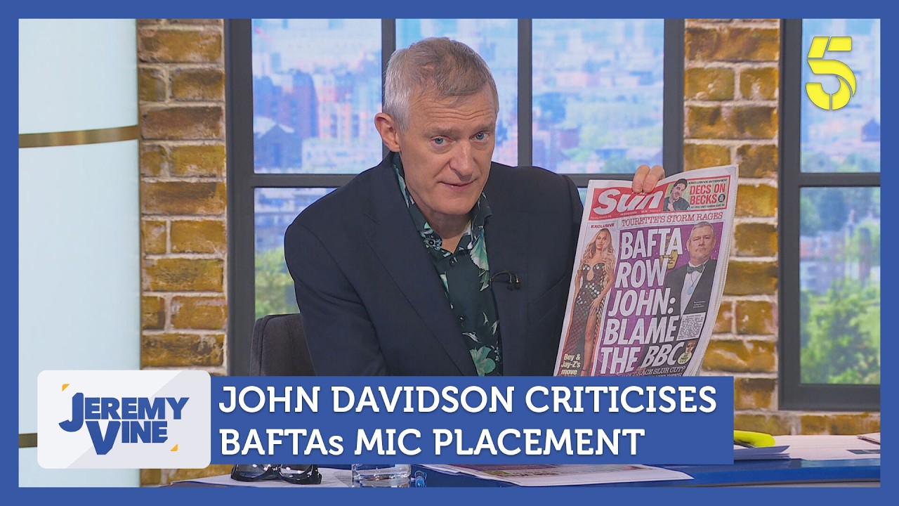 John Davidson criticises BAFTAs mic placement | Jeremy Vine