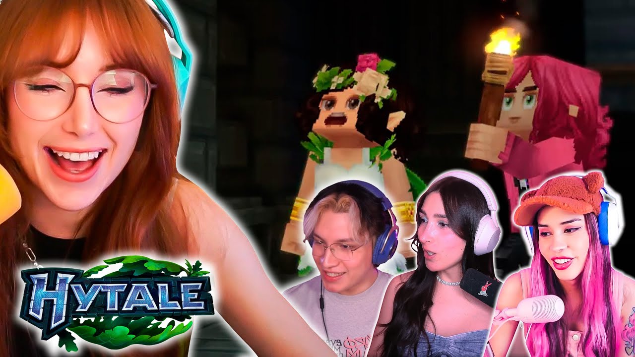 PATTY MEZA JUEGA HYTALE CON MOLLY, NEZUMI, XENTAYAH Y AMIGOS! 🤣🤣