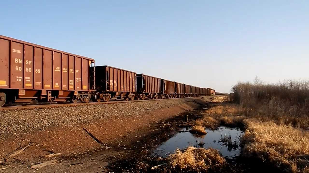 All-rail ore train meets a Hib Tac ore empty at Femroy MN