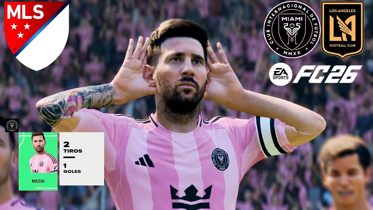 FC 26 - INTER MIAMI VS LOS ANGELES FC - MLS 2025 - CHASE STADIUM - AUTHENTIC GAMEPLAY 4K PS5