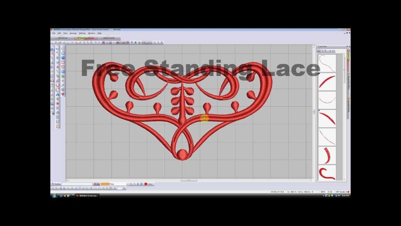 Free Standing Lace