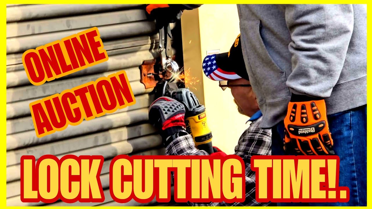 Lock Cutting 10 Abandoned Storage Units For Online #storagewars!  