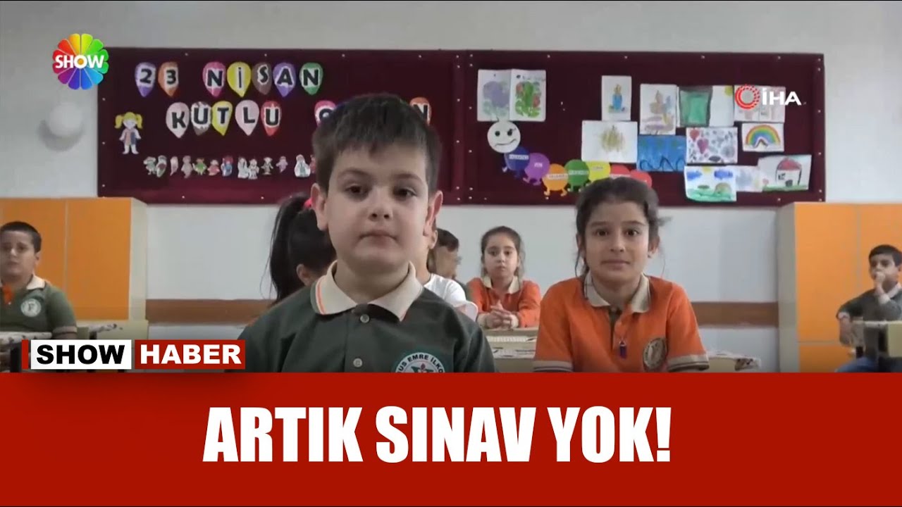 İlkokullarda artık sınav yok!