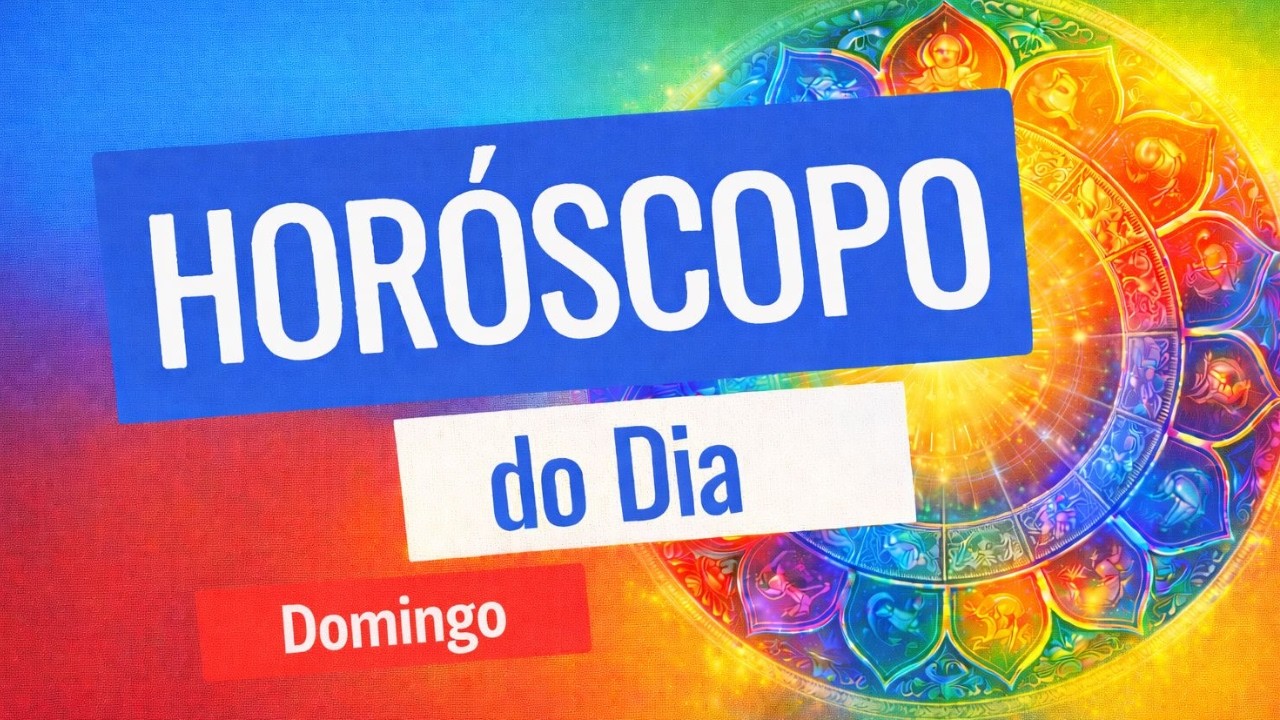 HORÓSCOPO DE HOJE  DOMINGO 15/03/2026