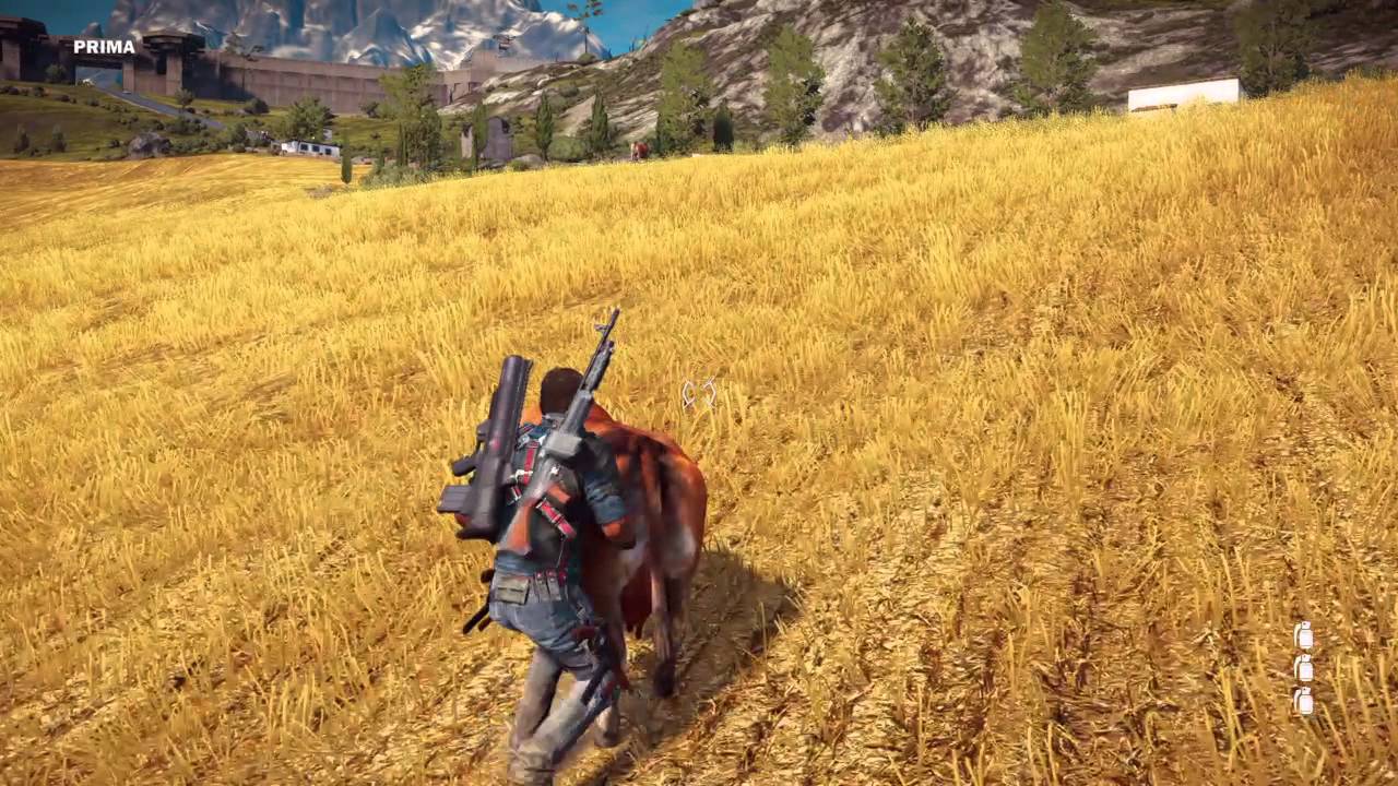 Just Cause 3- Where to find the riding cow