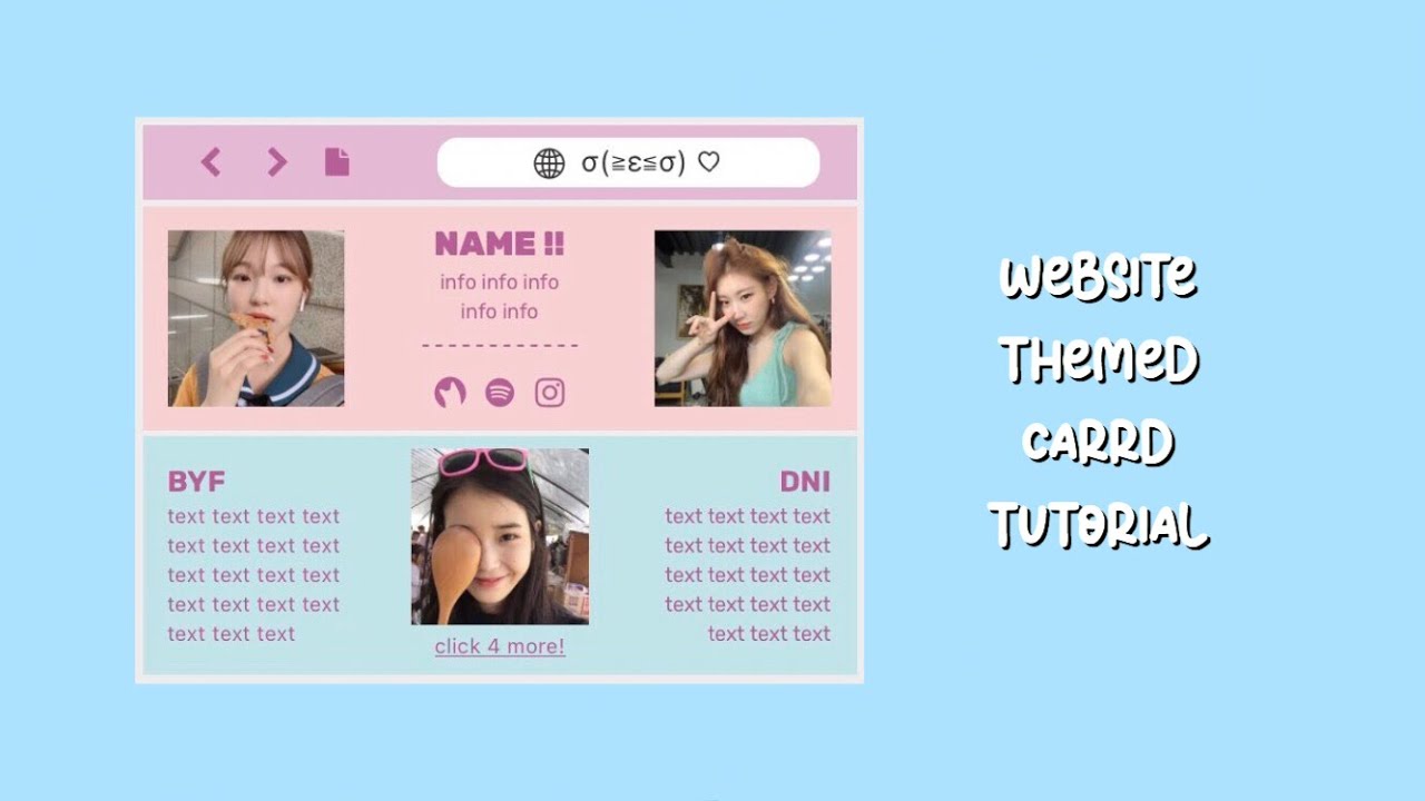 📁 #2 web themed carrd (phone tutorial)