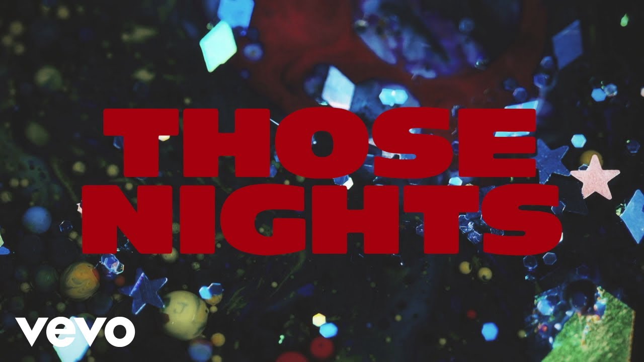 Dylan Wright - THOSE NIGHTS (Lyric Video)
