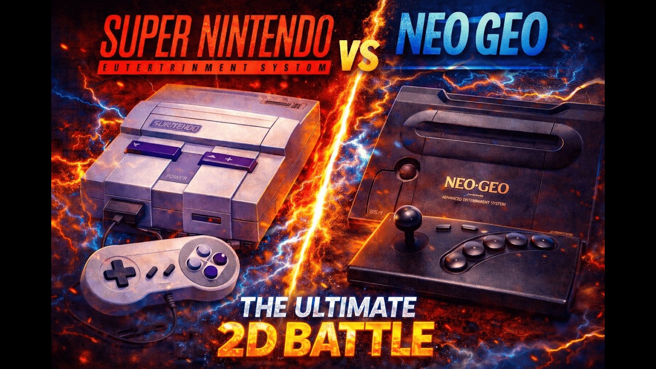 SUPER NINTENDO vs NEO GEO | the ultimate 2D battle