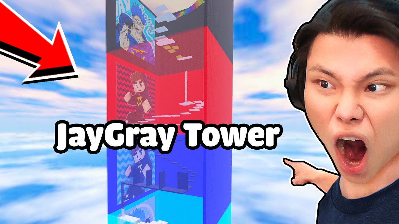 [ROBLOX] JAYGRAY PARKOUR THÁP TOWER ĐƯỢC FAN TẠO RA🖐💀🌈SLAP TOWER PHIÊN BẢN YOUTUBER SIÊU HACK NÃO