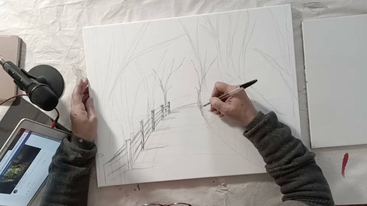 Directo 18_02_2022  Pintar paisajes. 1ª Parte