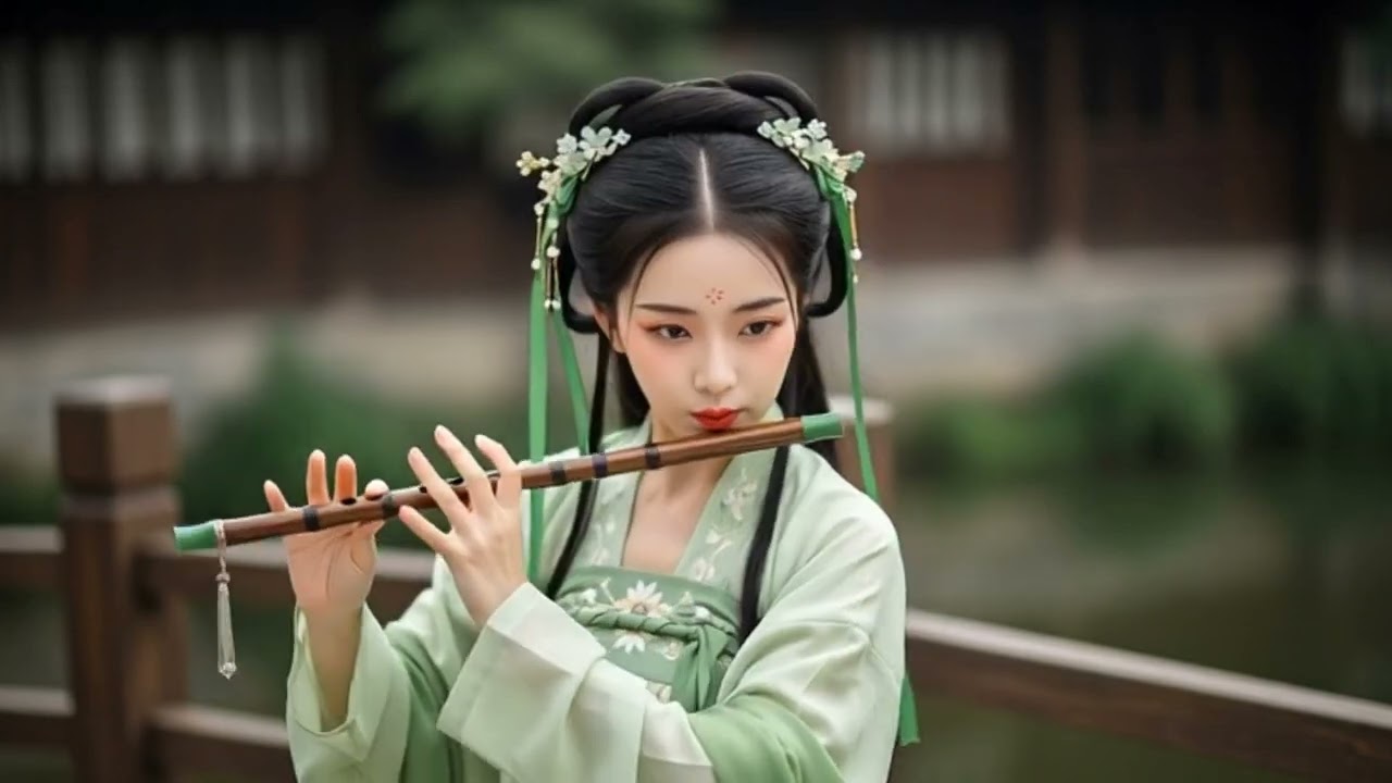 Flute Whispers in the Moonlight Deeply Relaxing