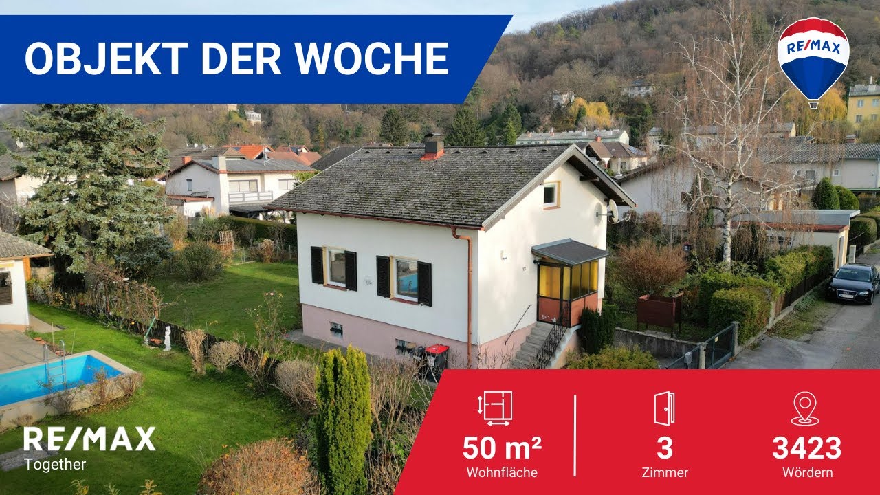 Objekt der Woche KW50 - Haus in Wördern zu kaufen!