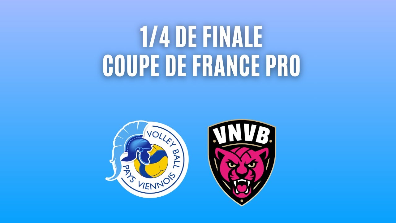 1/4 DE FINALE de la COUPE DE FRANCE PRO