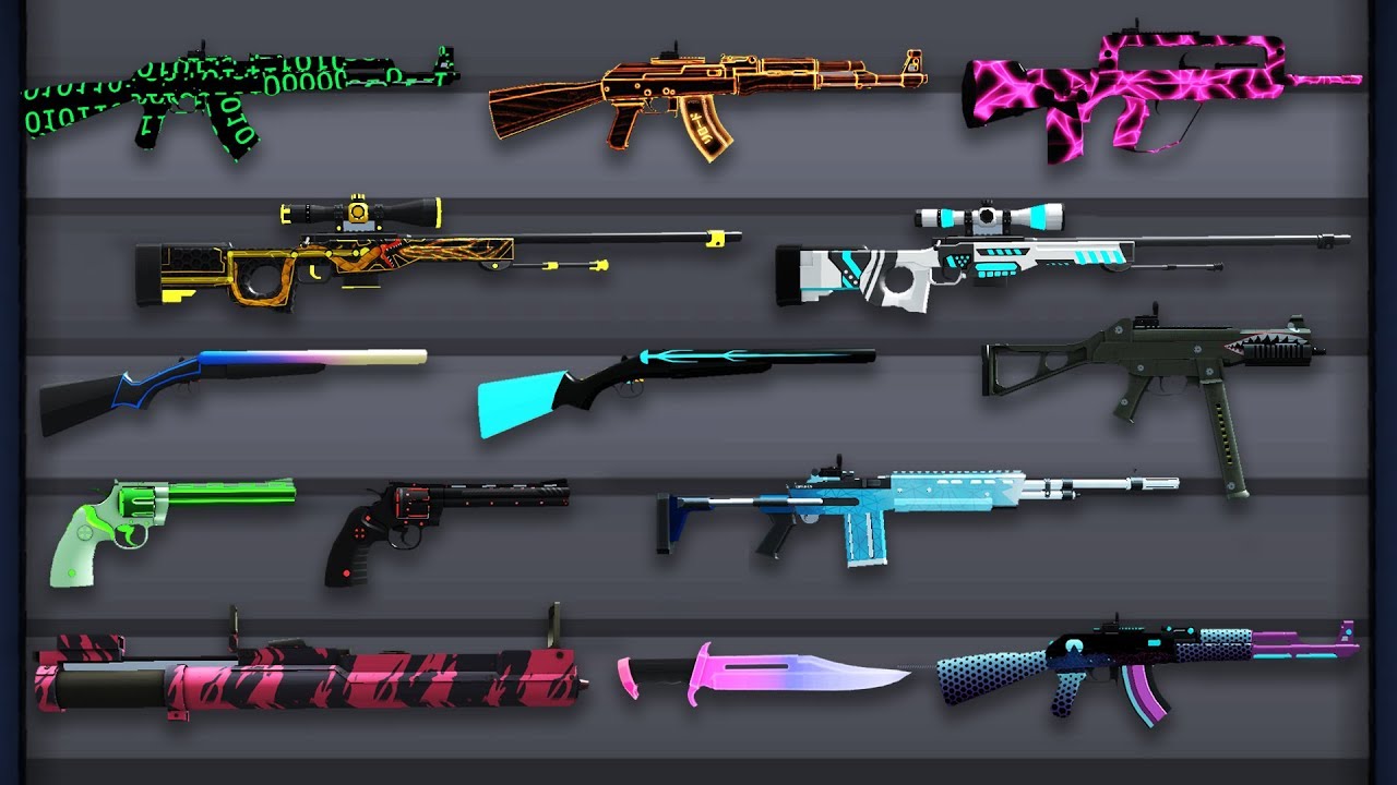 My FAVORITE Krunker Skins (What's in my loadout)