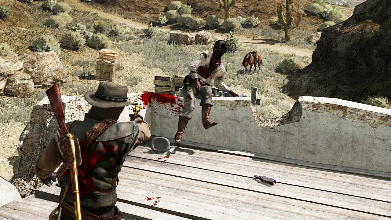 Red Dead Redemption (PS5) 4K &mdash; Забавные и брутальные рэгдоллы, том 4 [Euphoria Physics]